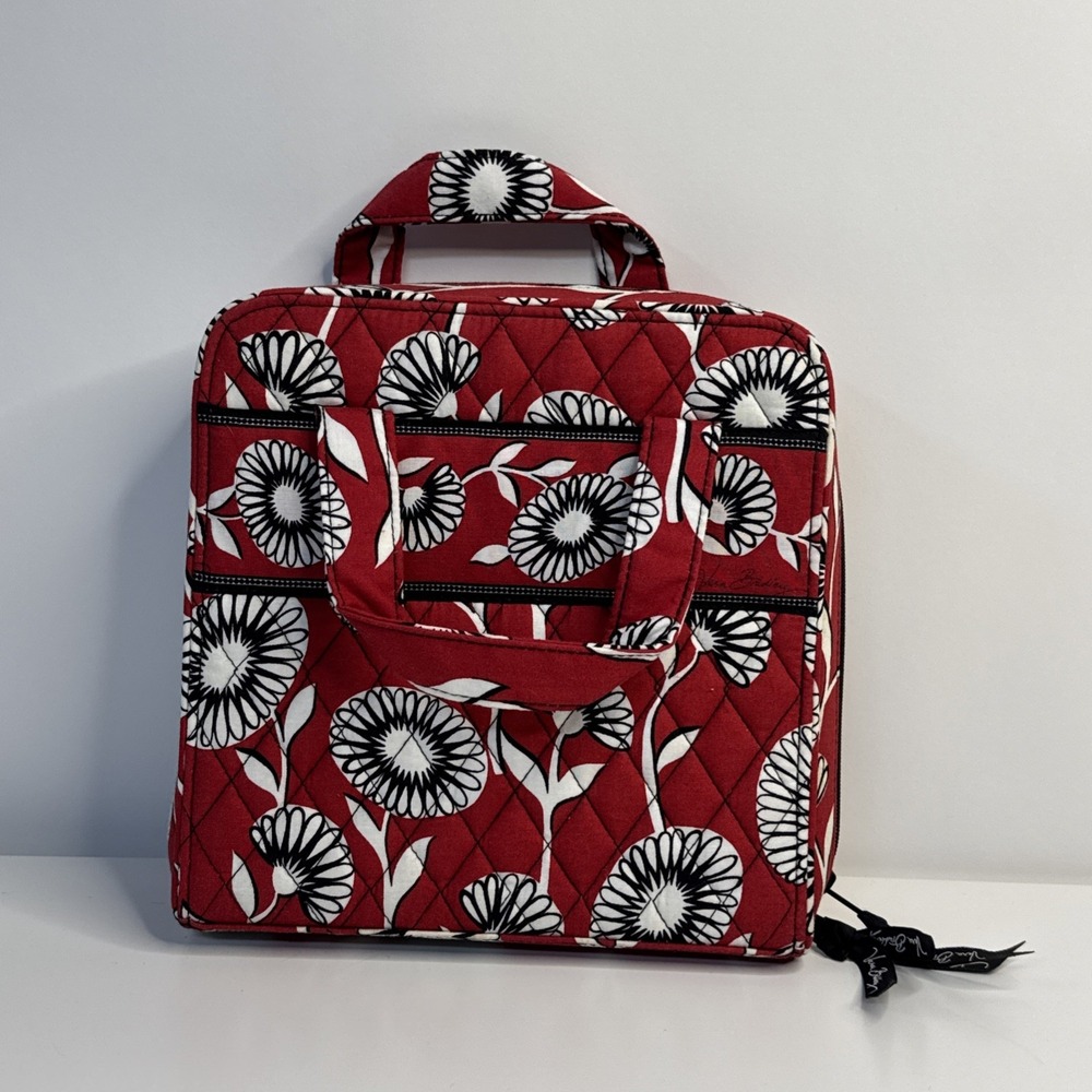 Vera Bradley Tech Organizer in Deco Daisy Retired Pattern 2011 Travel Prestine
